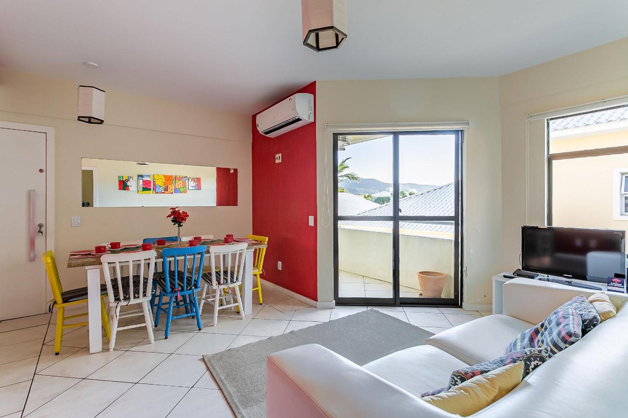 Ferienwohnung Apto Aconchegante A 110M Do Mar Em Floripa Eve203 Florianópolis Exterior foto